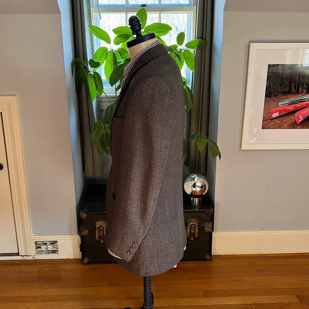 Wilke-Rodriguez Men’s Linen Blazer wool blend - Picture 4 of 9